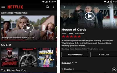 Netflix apk versão antiga